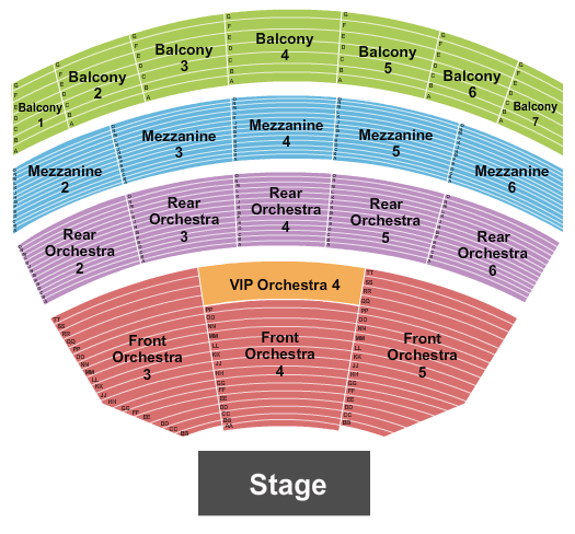 The Theatre Michael Bublé Seating Chart